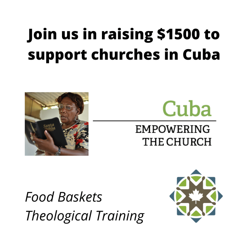 Supporting churches in Cuba