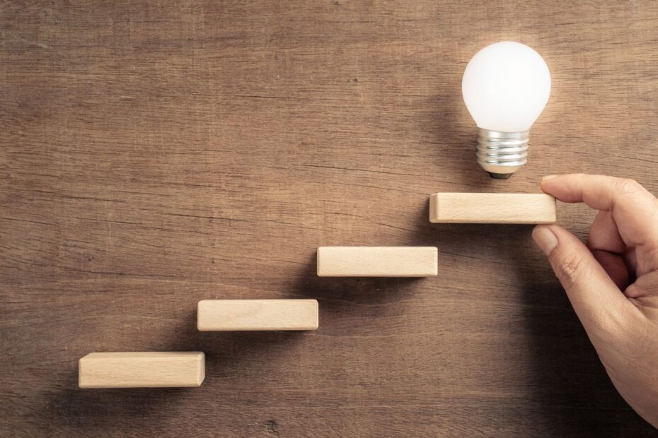 steps going to the light