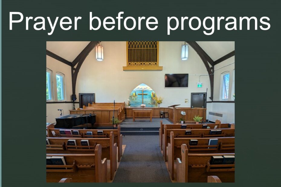 Prayers Before Programs